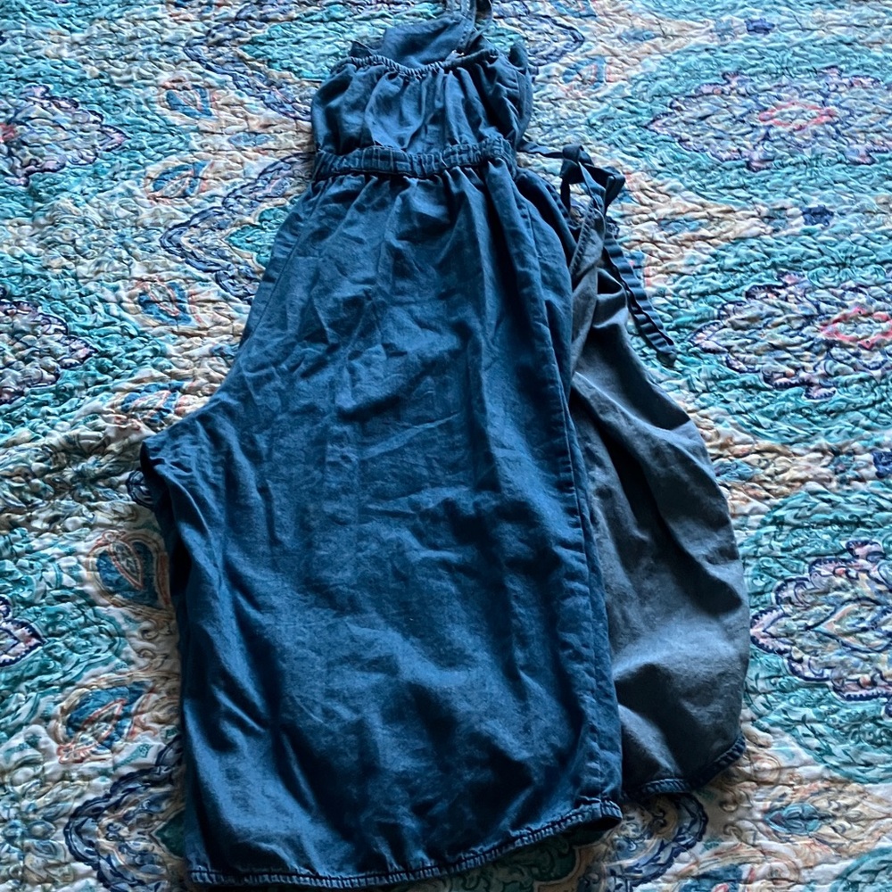 Newly added🌟 Derek Heart Light Blue Denim jumper - Picture 8 of 9